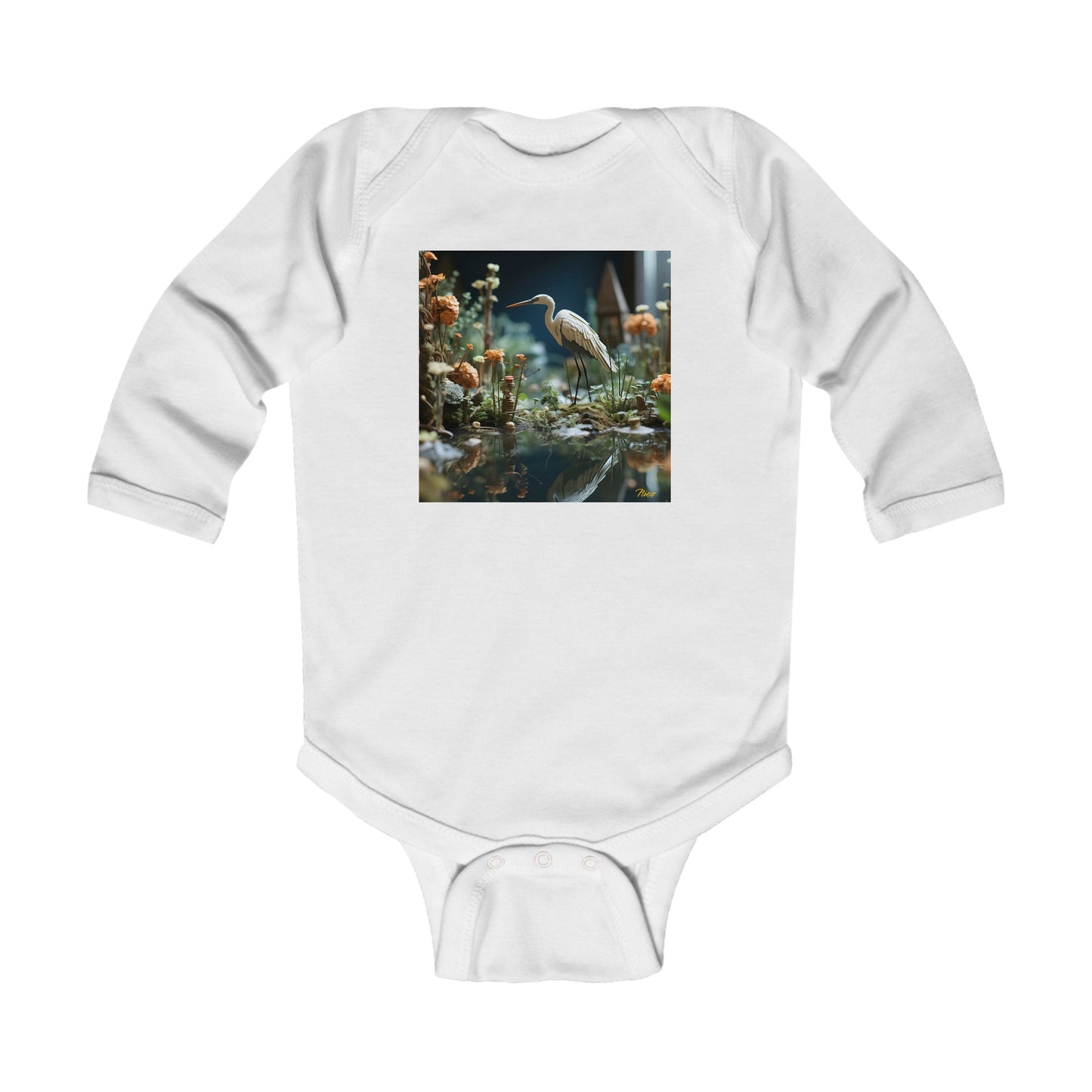 Born On A Bayou Series Print #1 Infant Long Sleeve Bodysuit