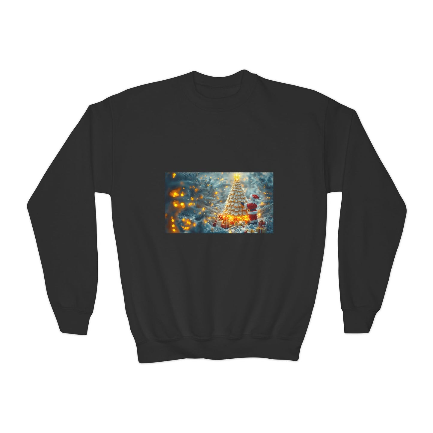 Chirstmas 2024 Series Print #10 Youth Crewneck Sweatshirt