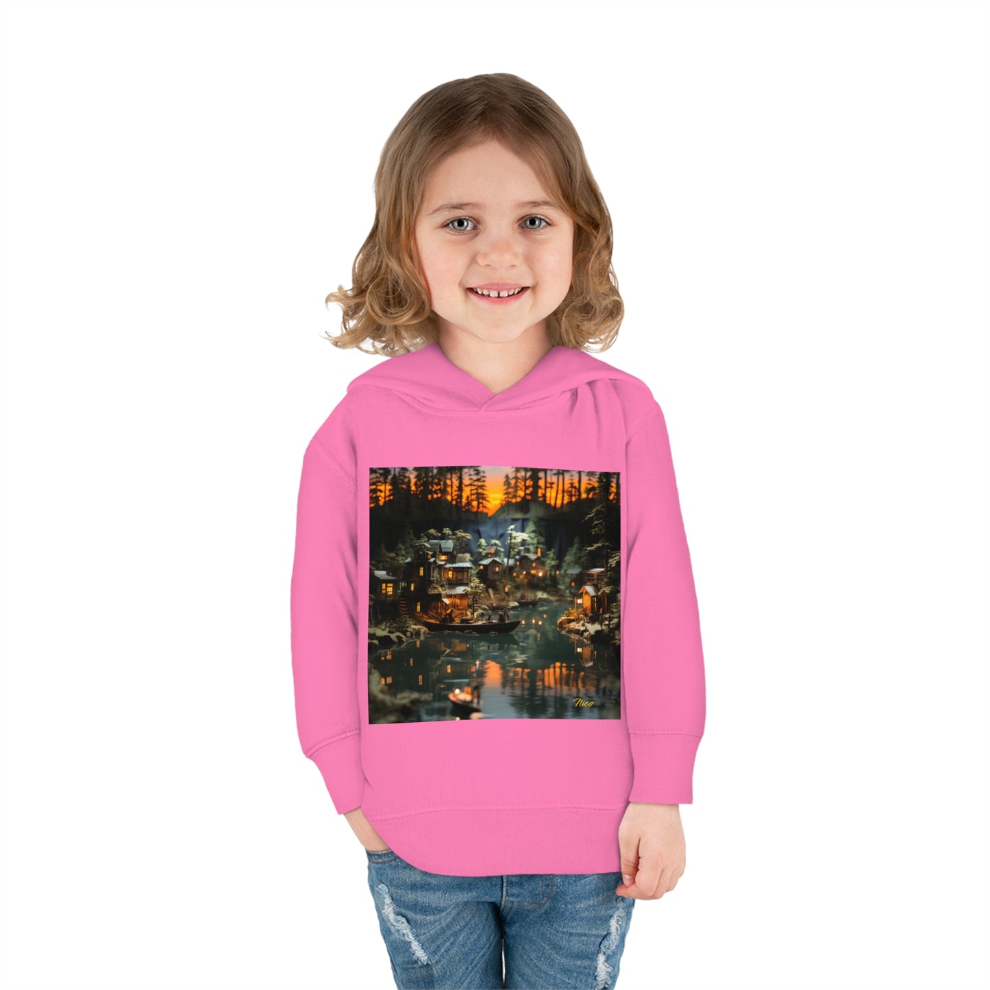 Born On A Bayou Series Print #2 Toddler Pullover Fleece Hoodie