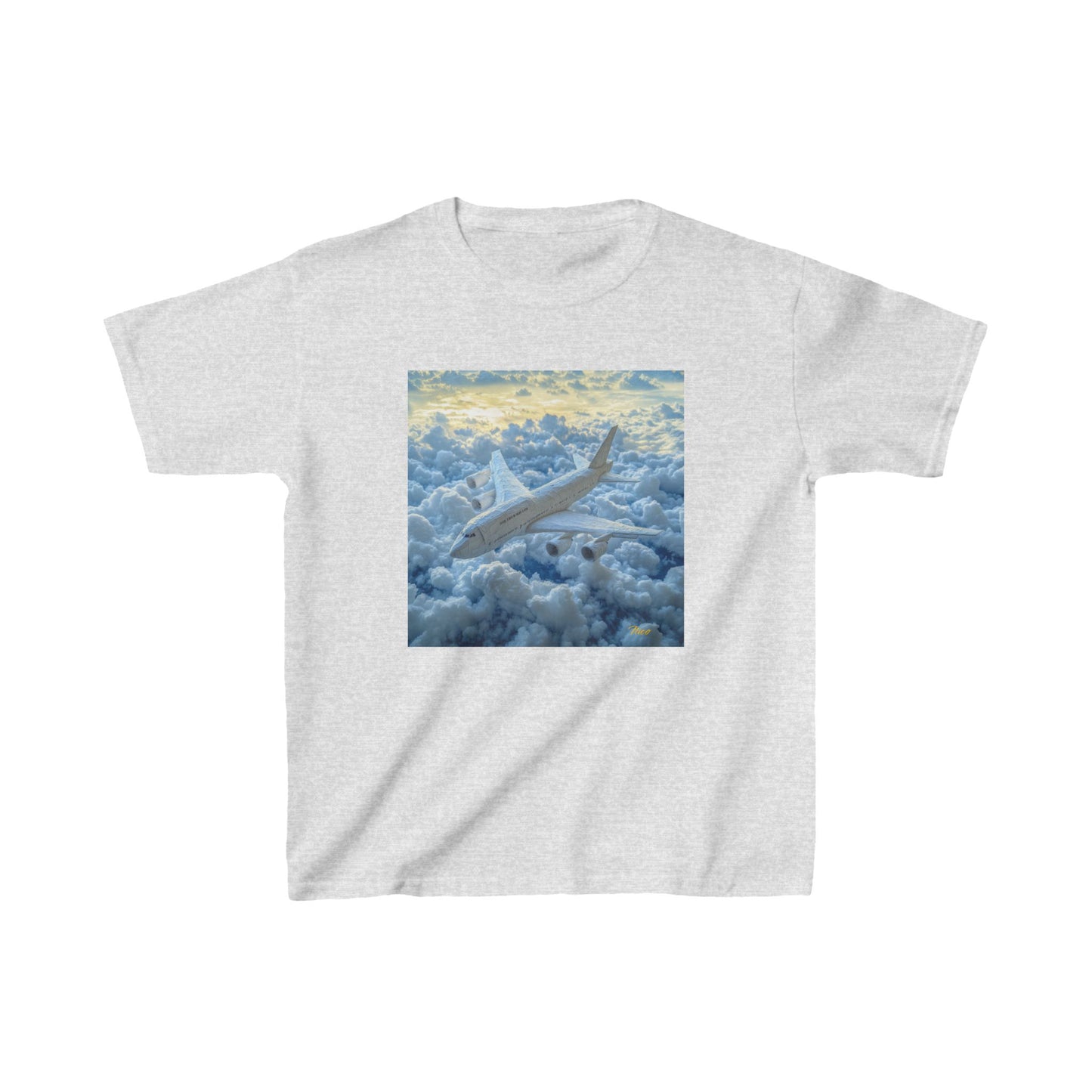 Frequent Flyer Miles Series Print #7 Kids Heavy Cotton™ Tee