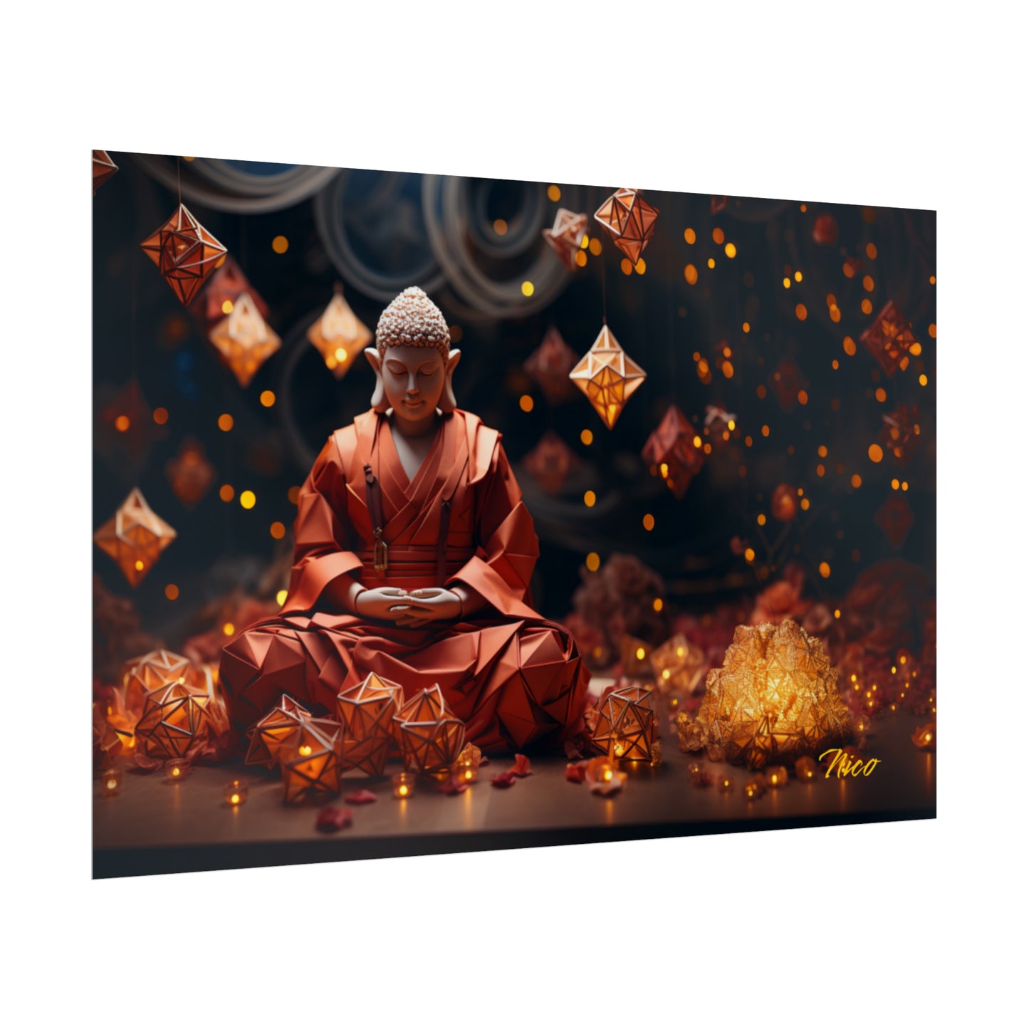 Ascending Buddha Series Print #7 - Fine Art, Matte or Semi-Gloss Print