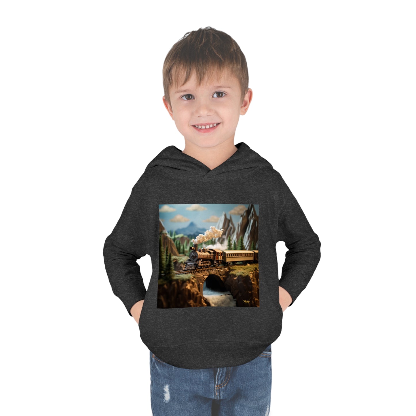 Orient Express Series Print #5 Toddler Pullover Fleece Hoodie