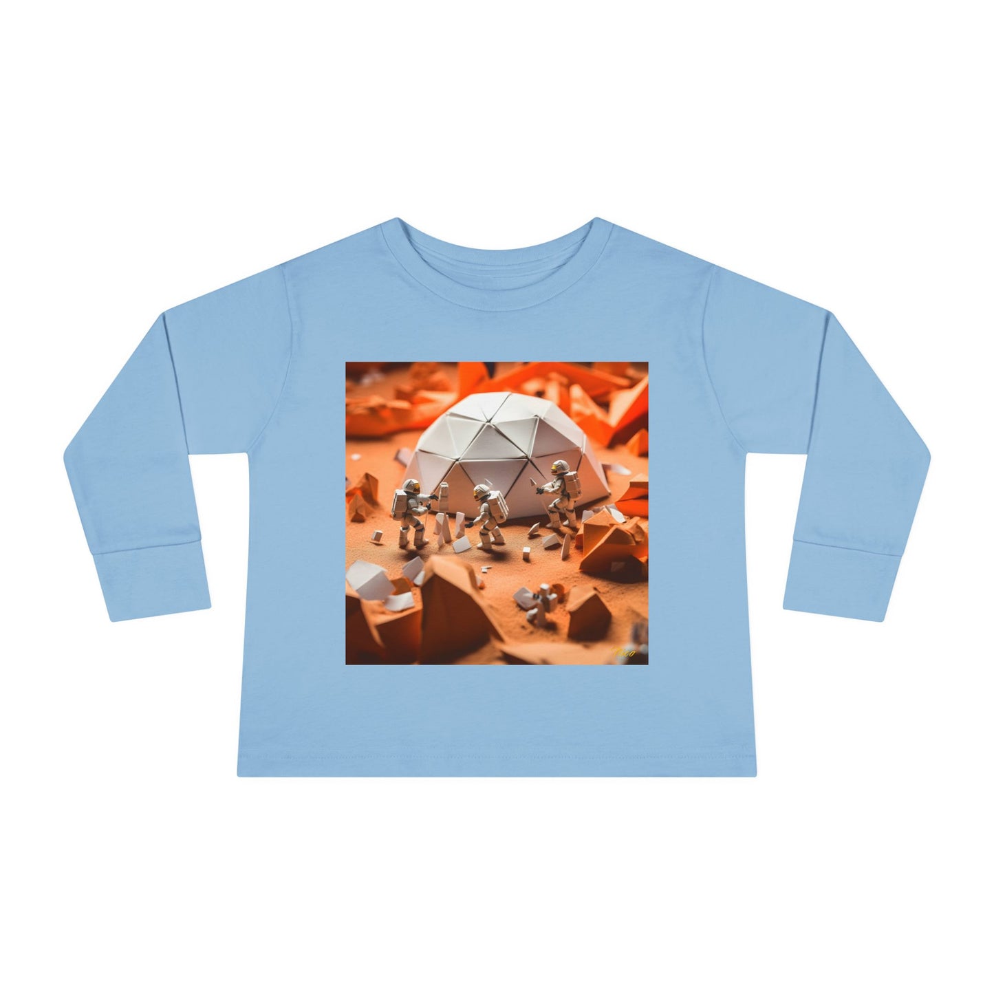 Elons' Dream Series Print #8 Toddler Long Sleeve Tee