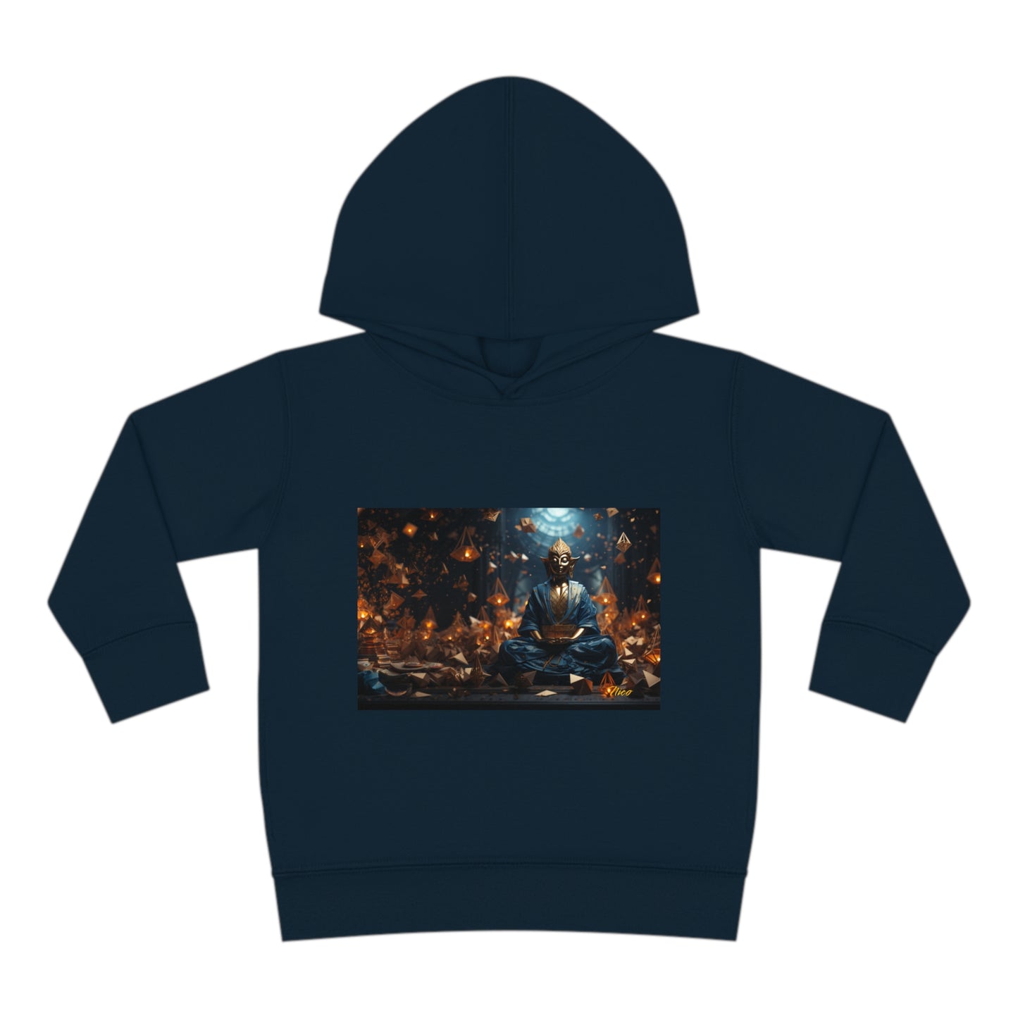 Ascending Buddah Series Print #1 Toddler Pullover Fleece Hoodie