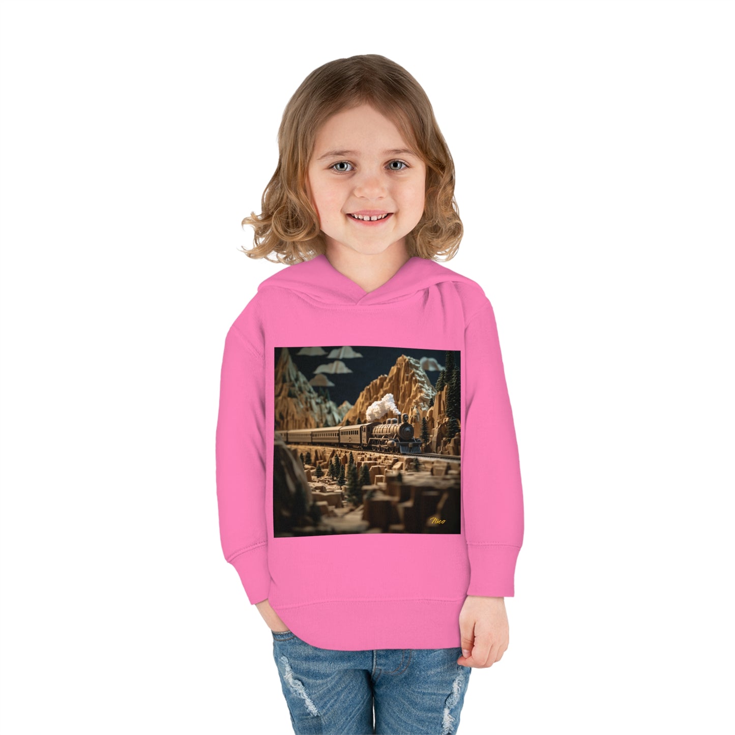 Orient Express Series Print #9 Toddler Pullover Fleece Hoodie