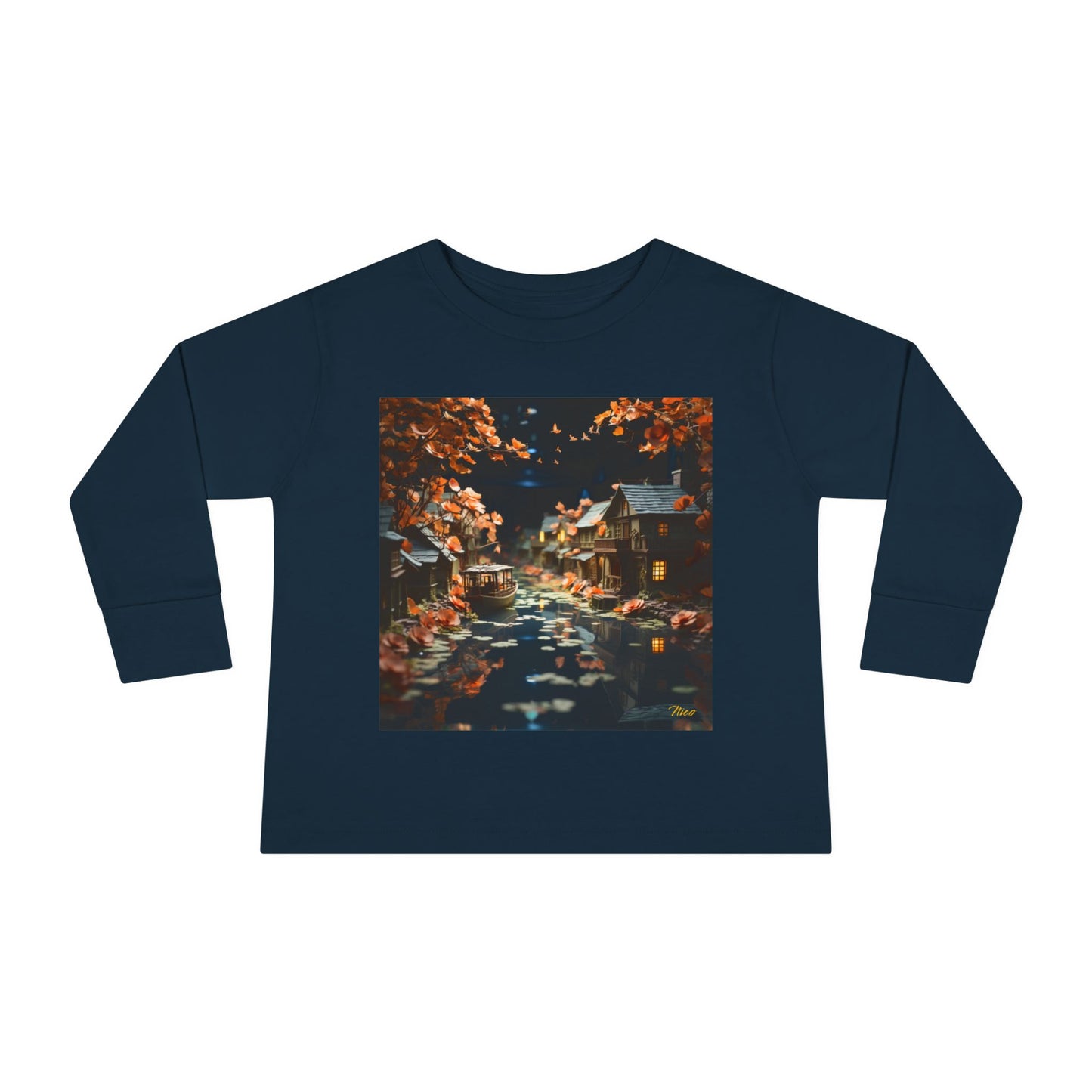 Born On A Bayou Series Print #7 Toddler Long Sleeve Tee