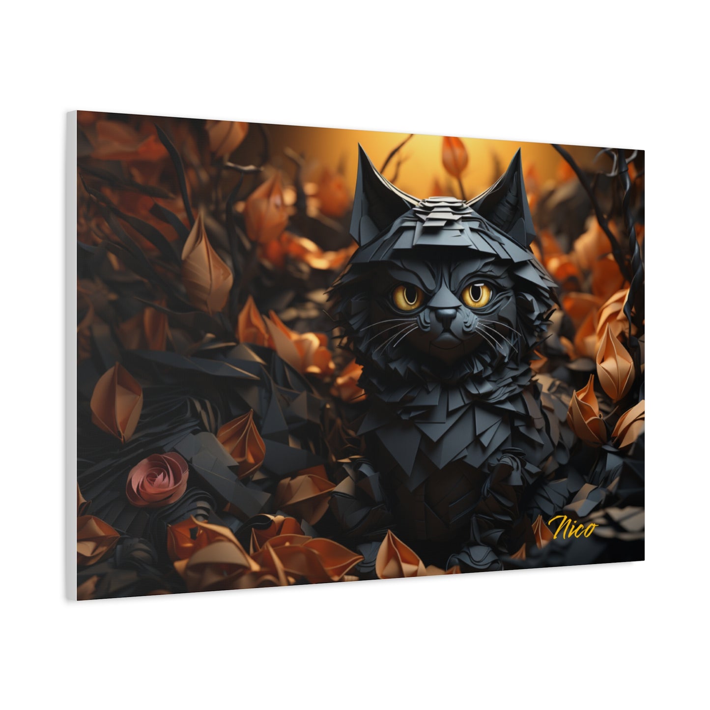 Halloween 2023 Series Print #2 -  Streched Matte Canvas Print, 1.25" Thick