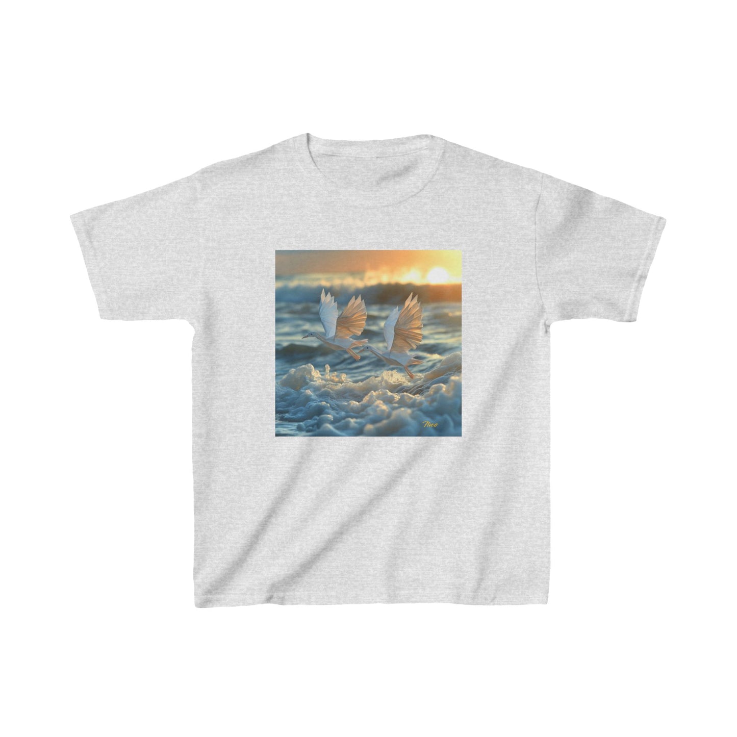 By The Seaside Series Print #5 Kids Heavy Cotton™ Tee