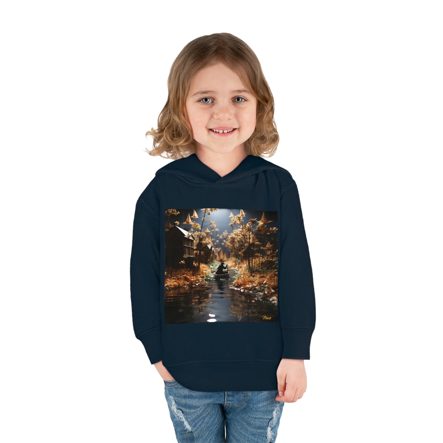 Born On A Bayou Series Print #5 Toddler Pullover Fleece Hoodie