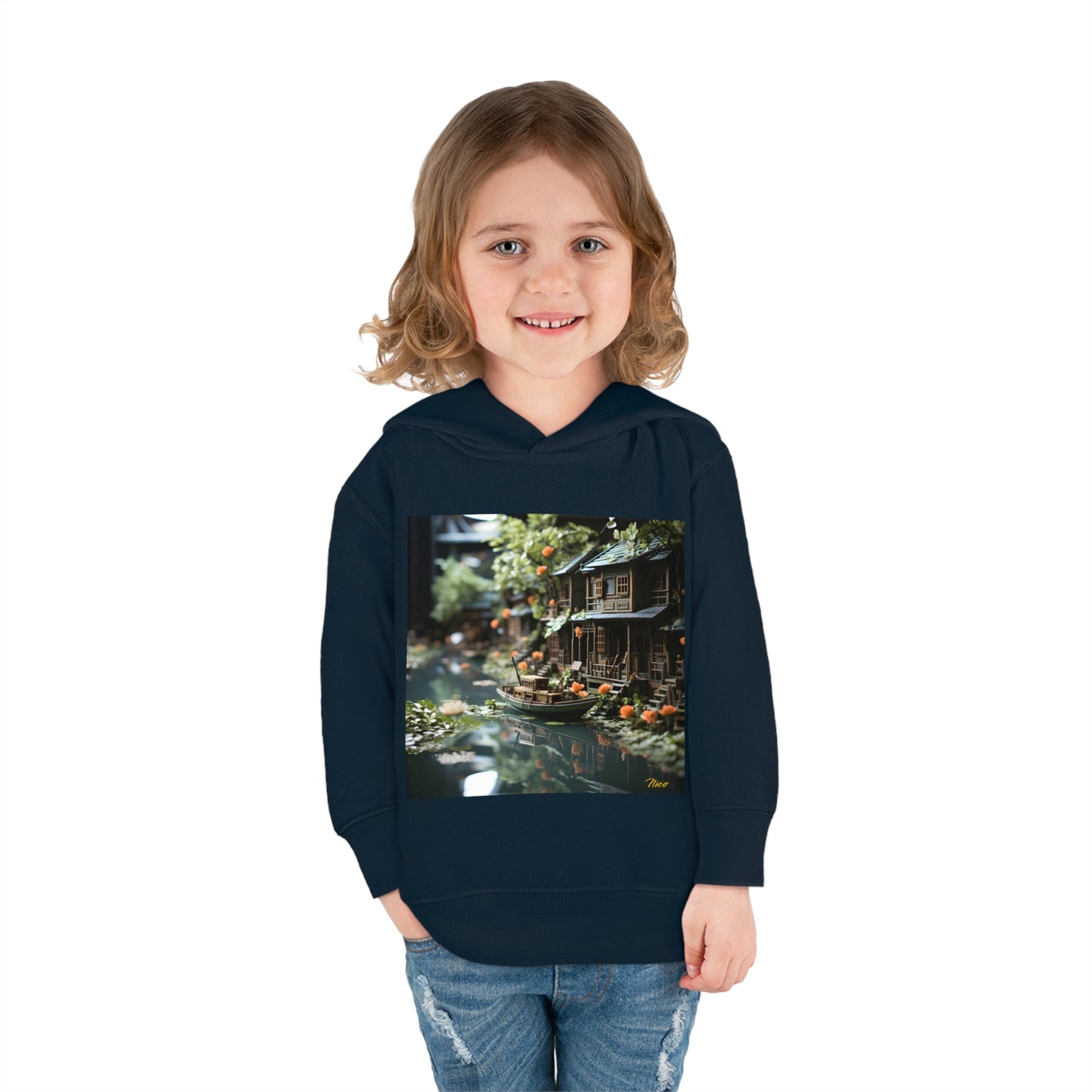 Born On A Bayou Series Print #9 Toddler Pullover Fleece Hoodie