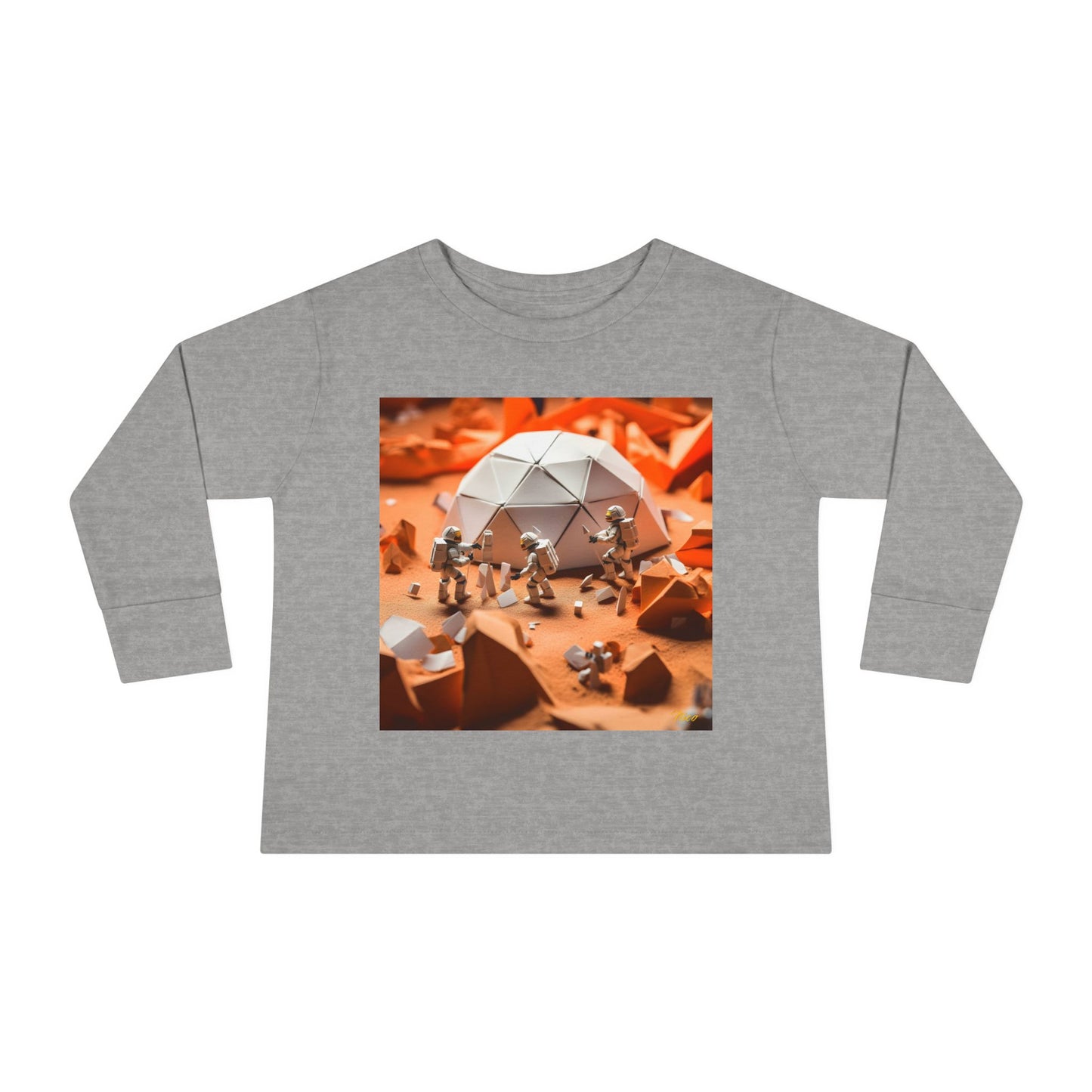 Elons' Dream Series Print #8 Toddler Long Sleeve Tee