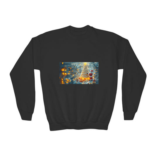 Chirstmas 2024 Series Print #10 Youth Crewneck Sweatshirt