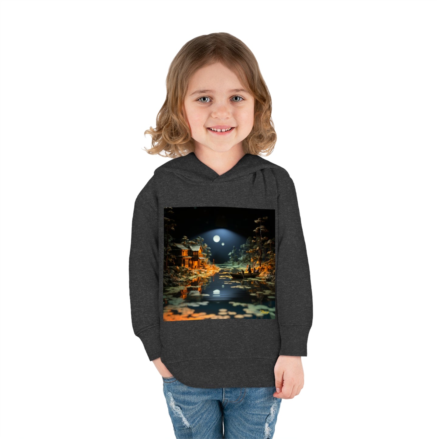 Born On A Bayou Series Print #3 Toddler Pullover Fleece Hoodie