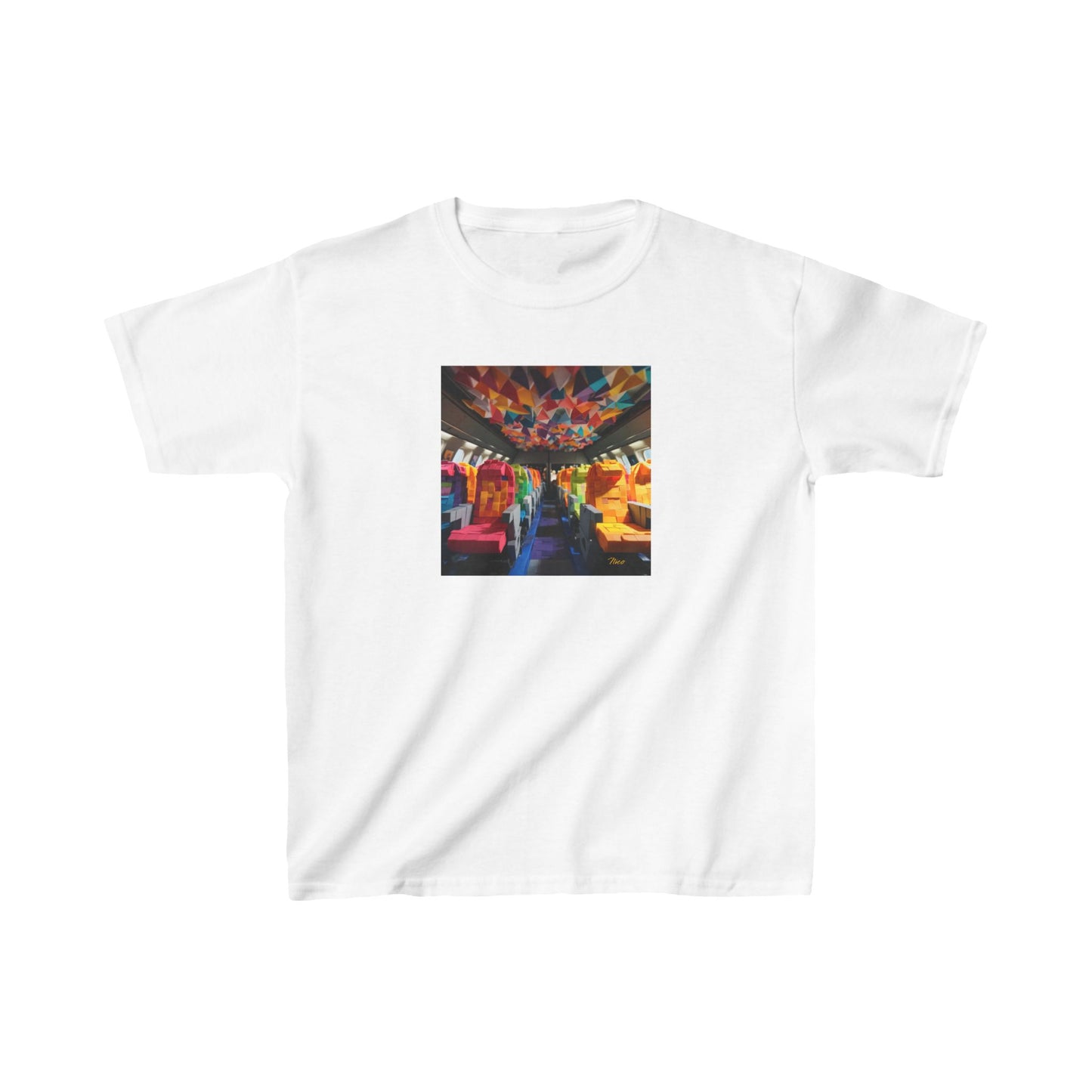 Frequent Flyer Miles Series Print #4 Kids Heavy Cotton™ Tee