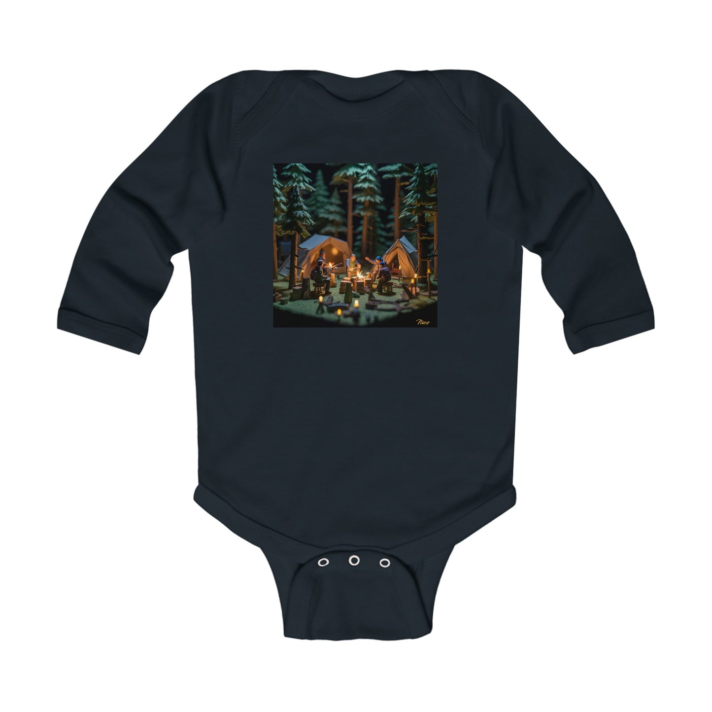 Under The Starry Skies Series Print #10 Infant Long Sleeve Bodysuit