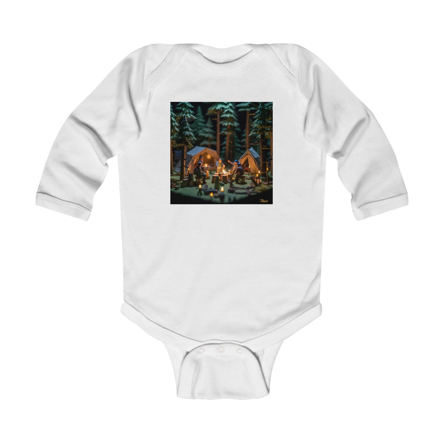 Under The Starry Skies Series Print #10 Infant Long Sleeve Bodysuit