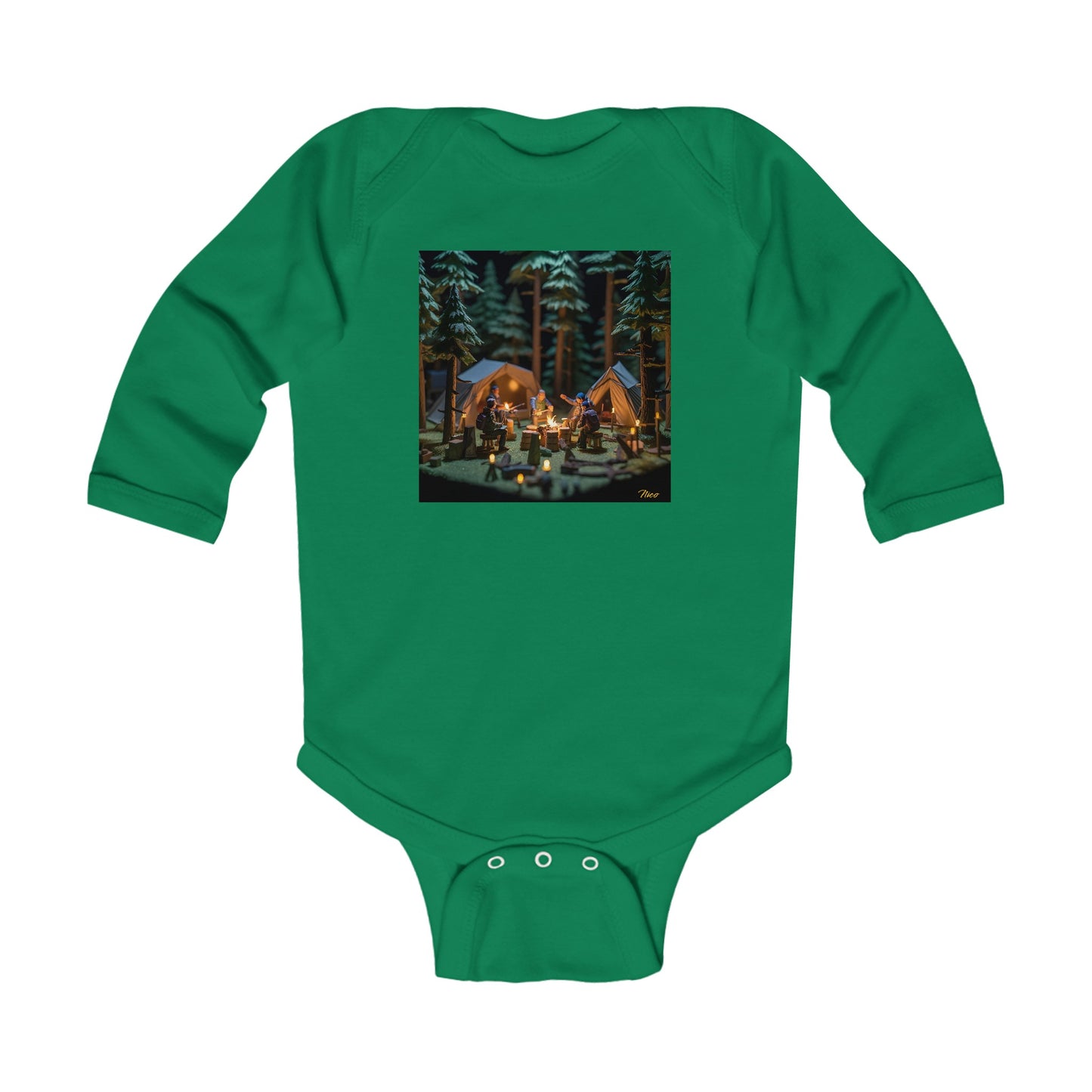 Under The Starry Skies Series Print #10 Infant Long Sleeve Bodysuit