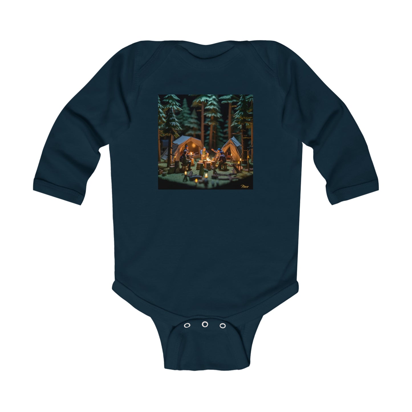 Under The Starry Skies Series Print #10 Infant Long Sleeve Bodysuit