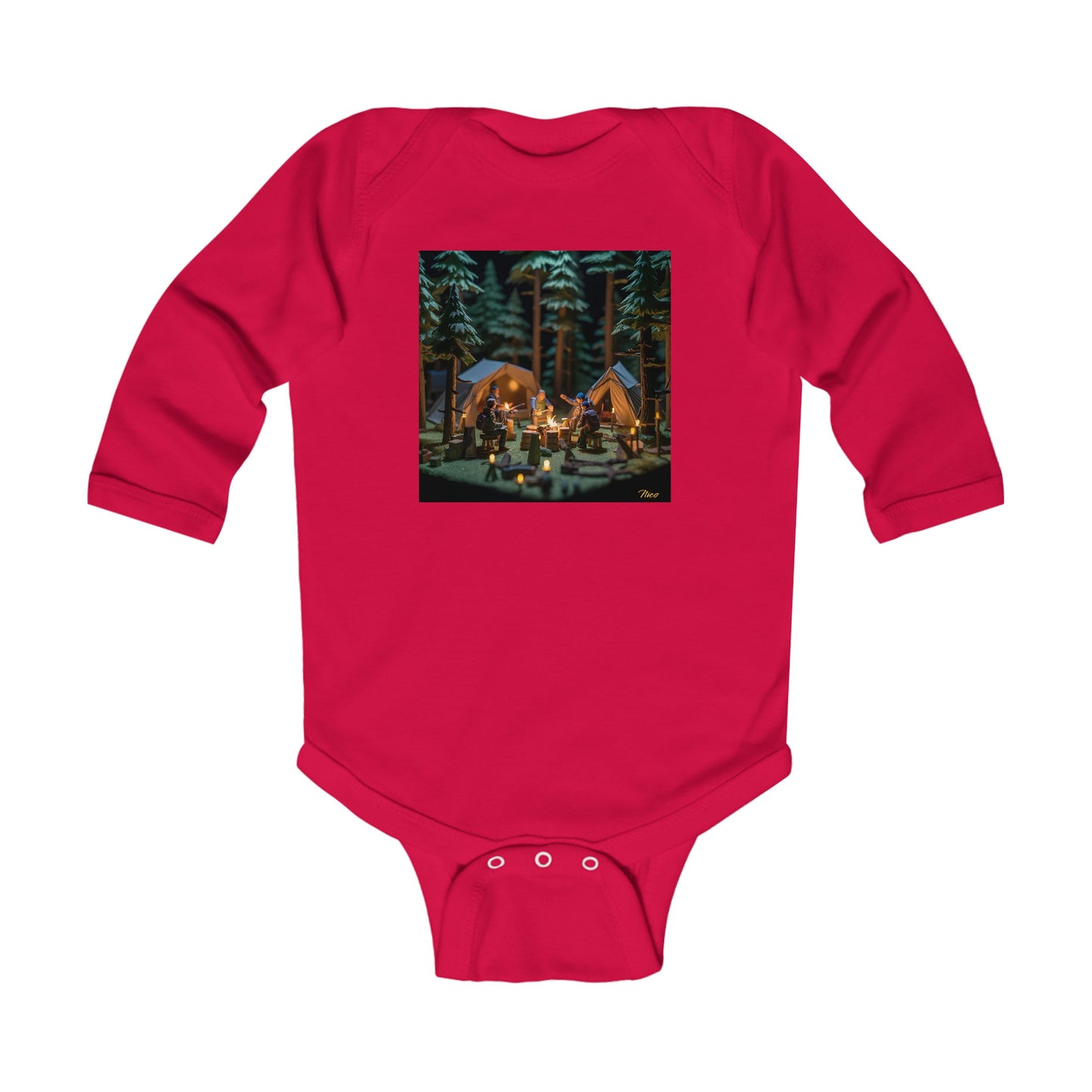 Under The Starry Skies Series Print #10 Infant Long Sleeve Bodysuit