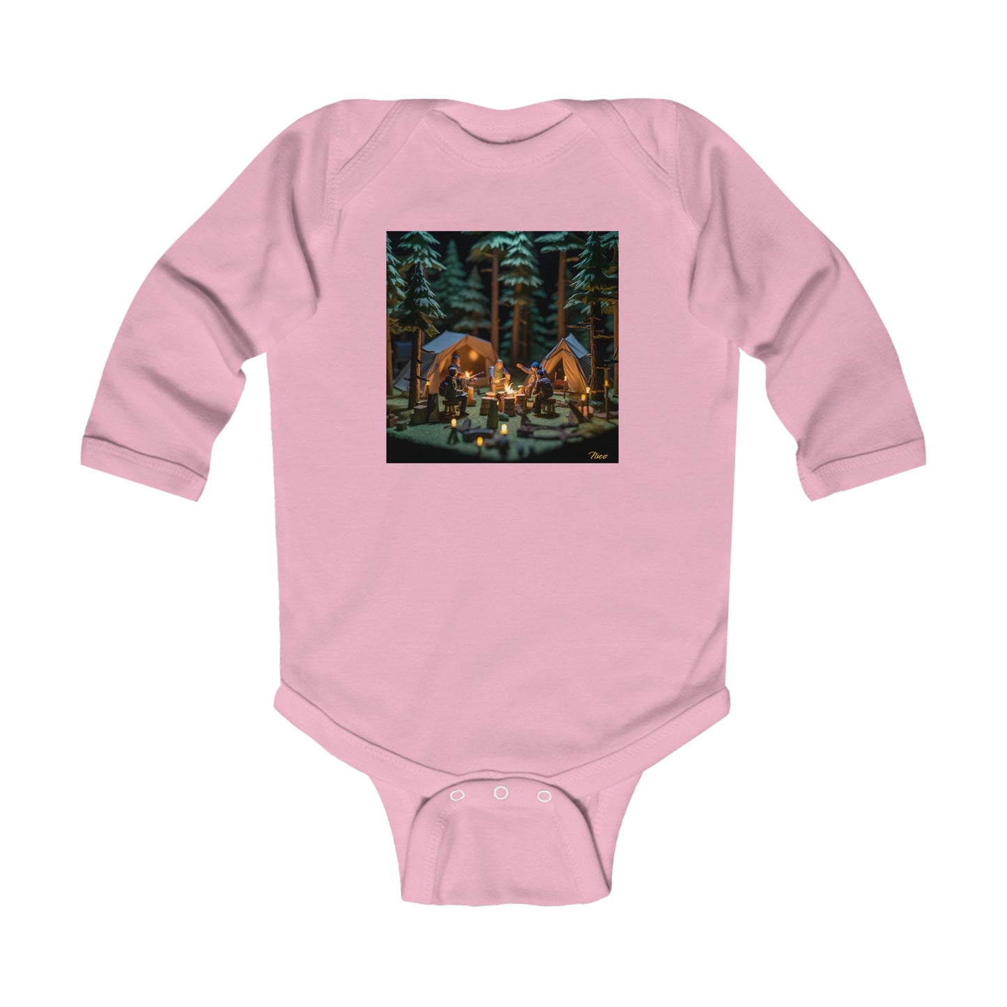 Under The Starry Skies Series Print #10 Infant Long Sleeve Bodysuit