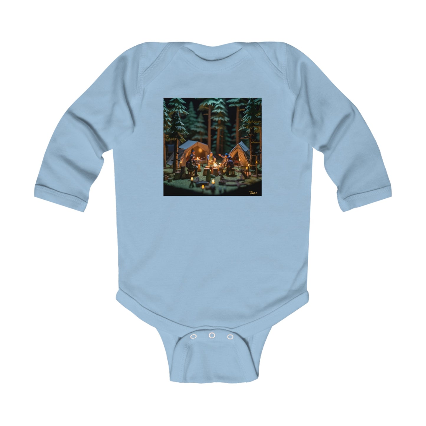 Under The Starry Skies Series Print #10 Infant Long Sleeve Bodysuit