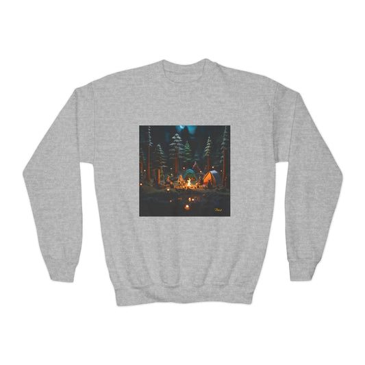 Under The Starry Skies Series Print #3 Youth Crewneck Sweatshirt