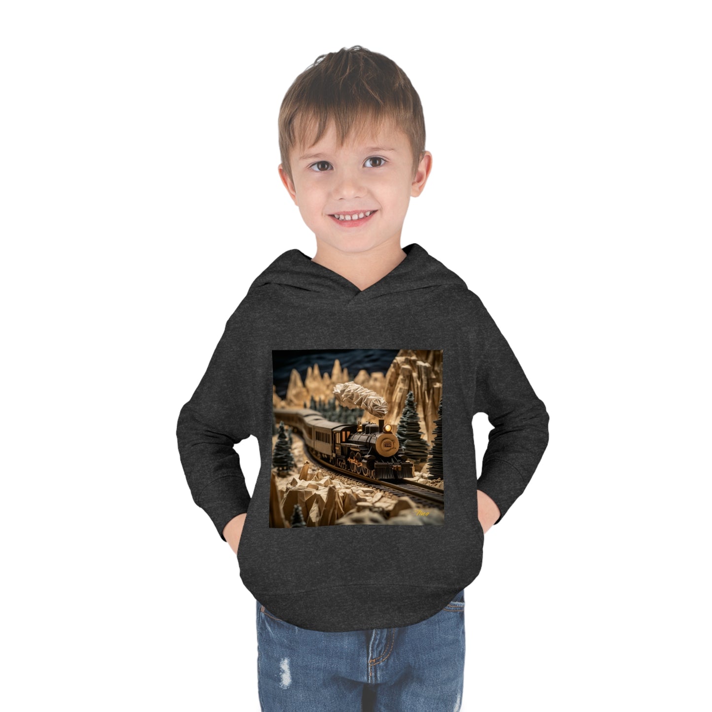 Orient Express Series Print #1 Toddler Pullover Fleece Hoodie