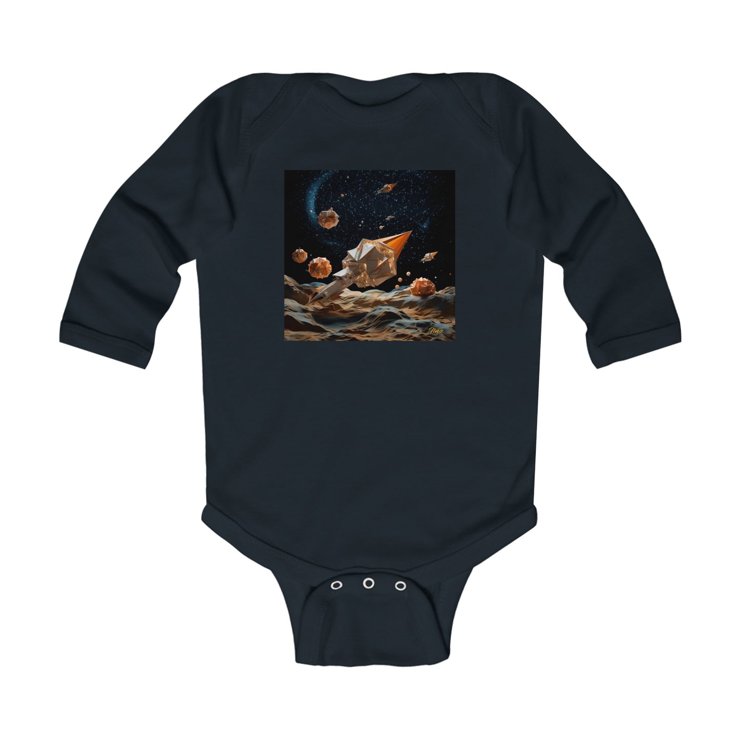 Elons' Dream Series Print #3 Infant Long Sleeve Bodysuit