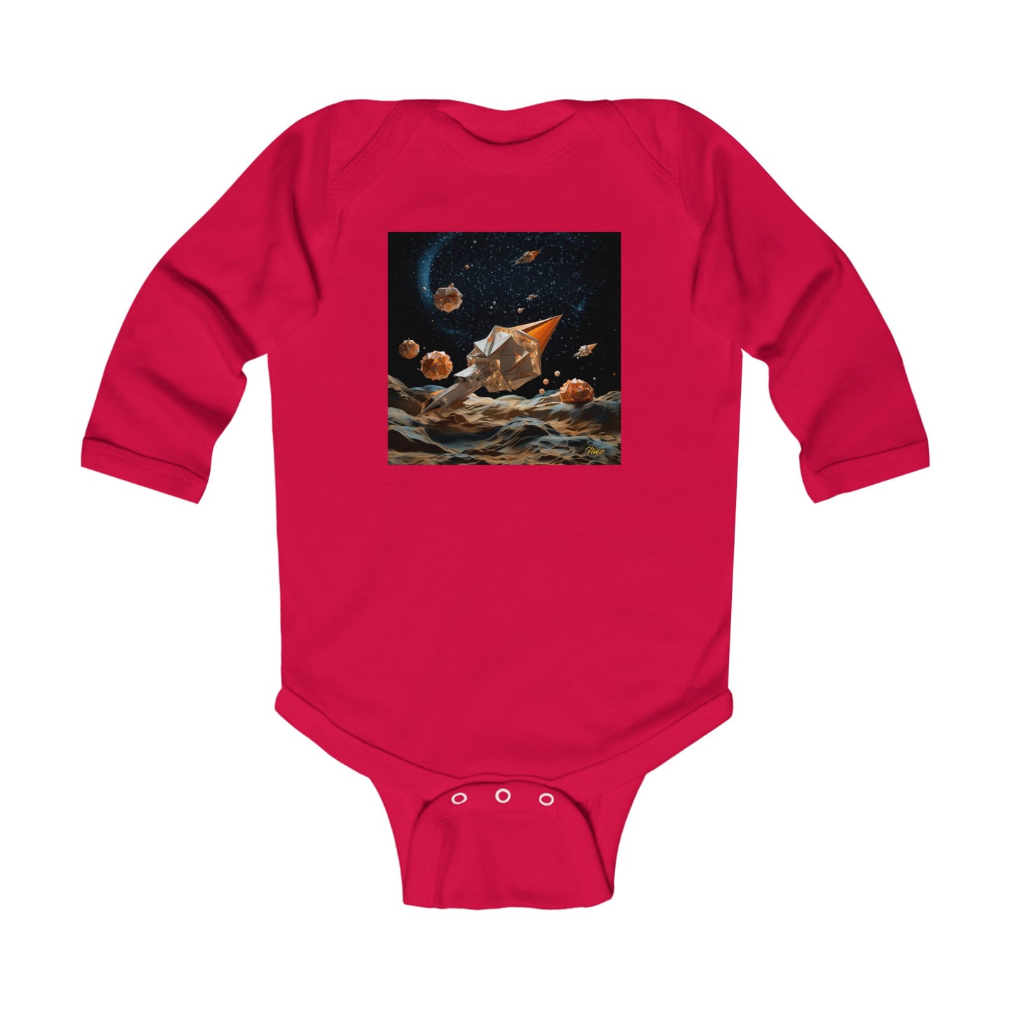 Elons' Dream Series Print #3 Infant Long Sleeve Bodysuit