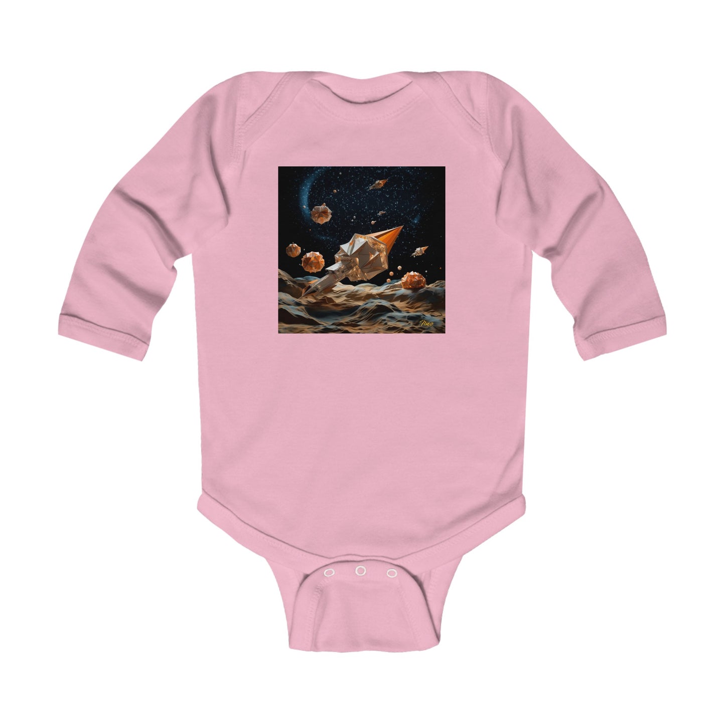 Elons' Dream Series Print #3 Infant Long Sleeve Bodysuit