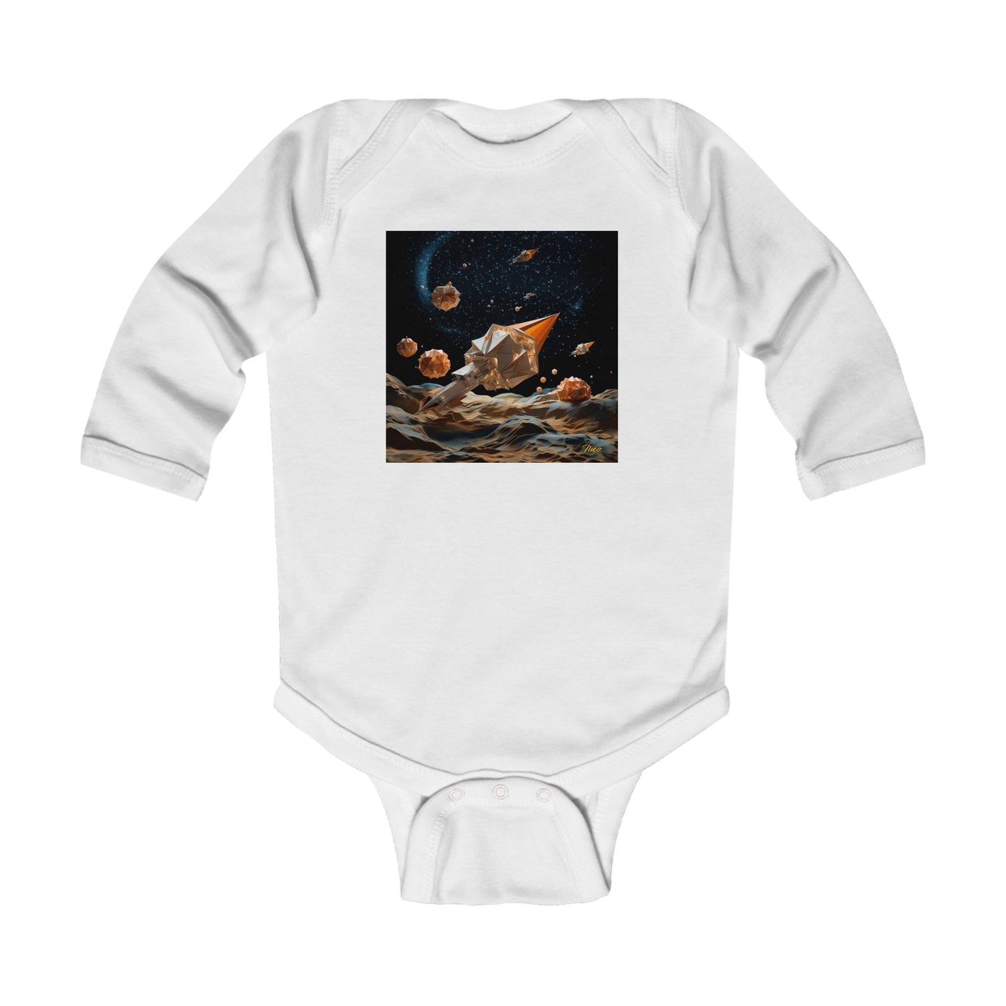 Elons' Dream Series Print #3 Infant Long Sleeve Bodysuit