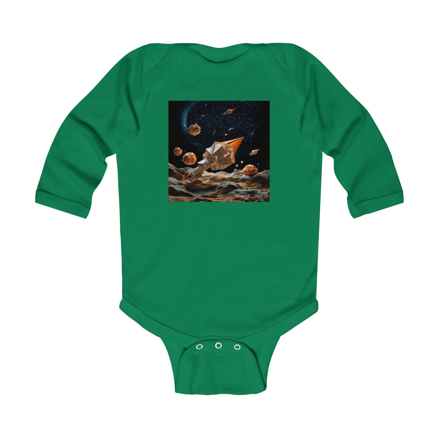 Elons' Dream Series Print #3 Infant Long Sleeve Bodysuit