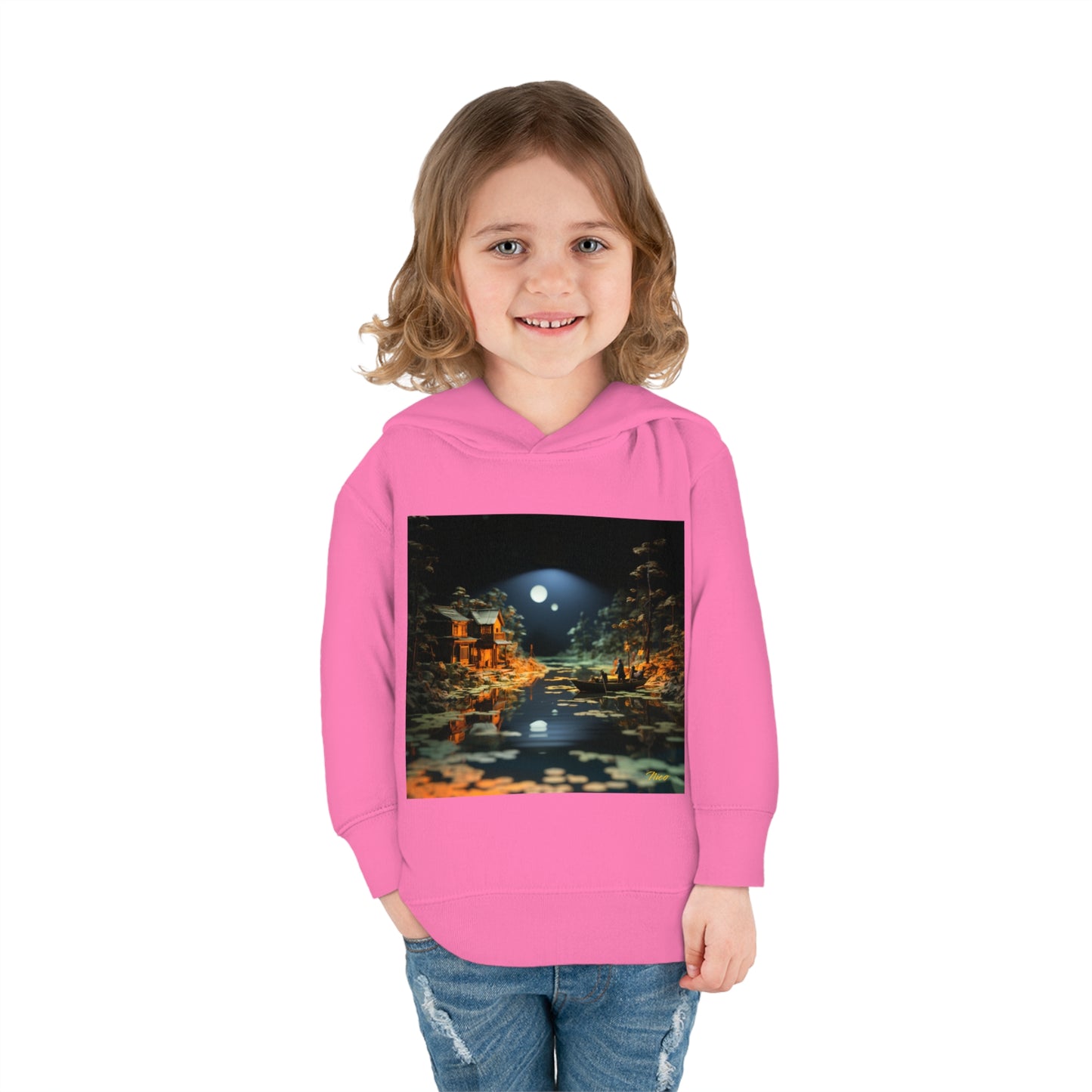 Born On A Bayou Series Print #3 Toddler Pullover Fleece Hoodie