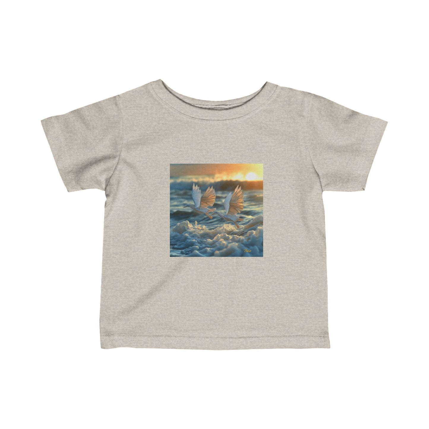 By The Seaside Series Print #5 Infant Fine Jersey Tee