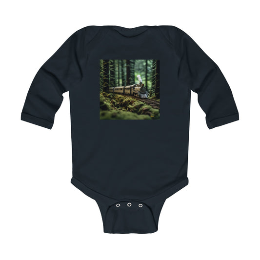 Orient Express Series Print #7 Infant Long Sleeve Bodysuit