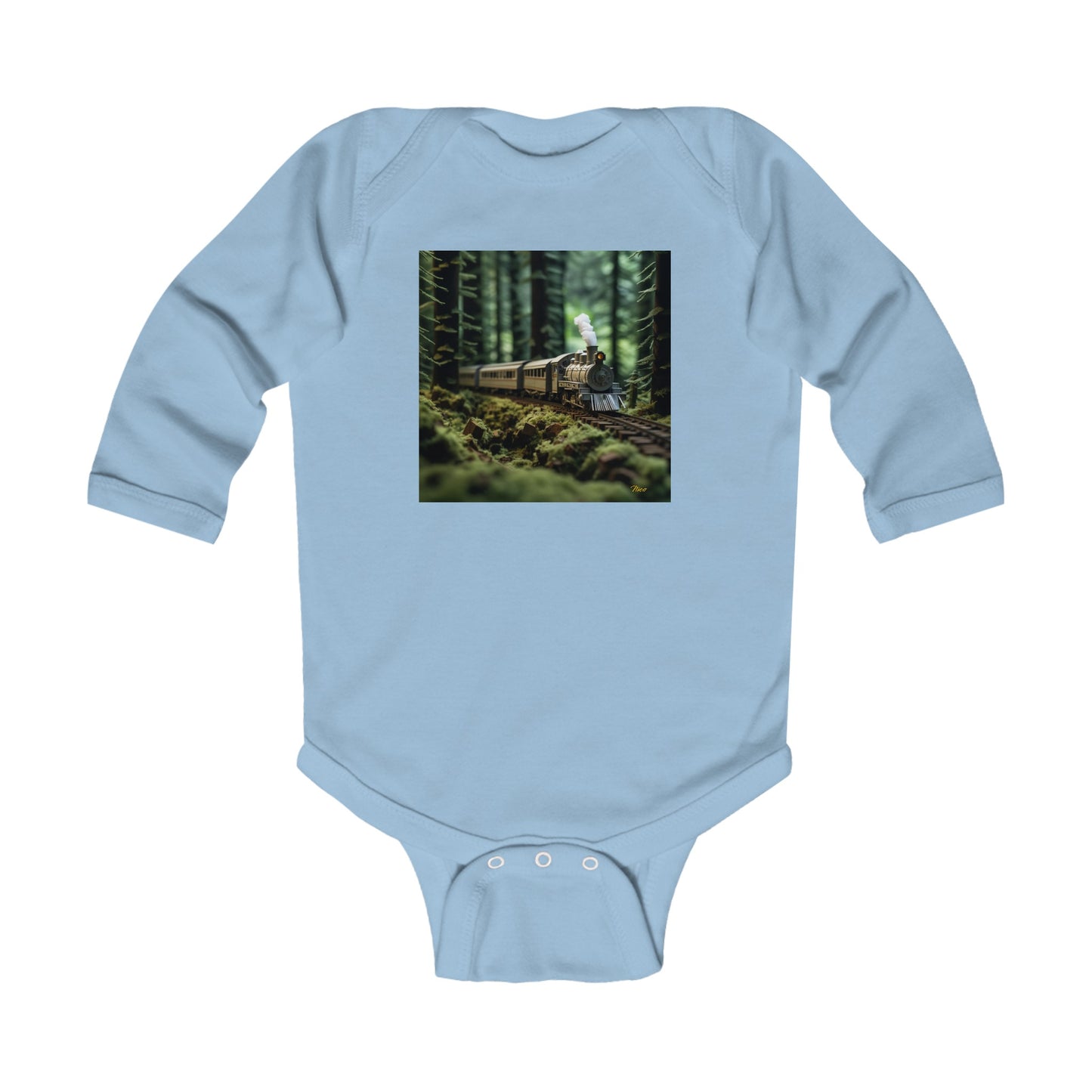 Orient Express Series Print #7 Infant Long Sleeve Bodysuit