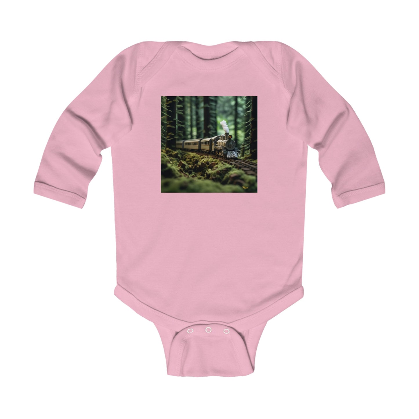 Orient Express Series Print #7 Infant Long Sleeve Bodysuit