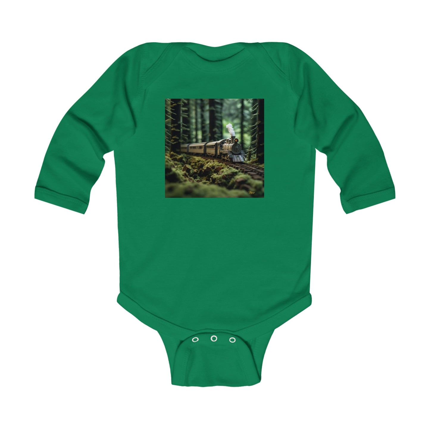 Orient Express Series Print #7 Infant Long Sleeve Bodysuit