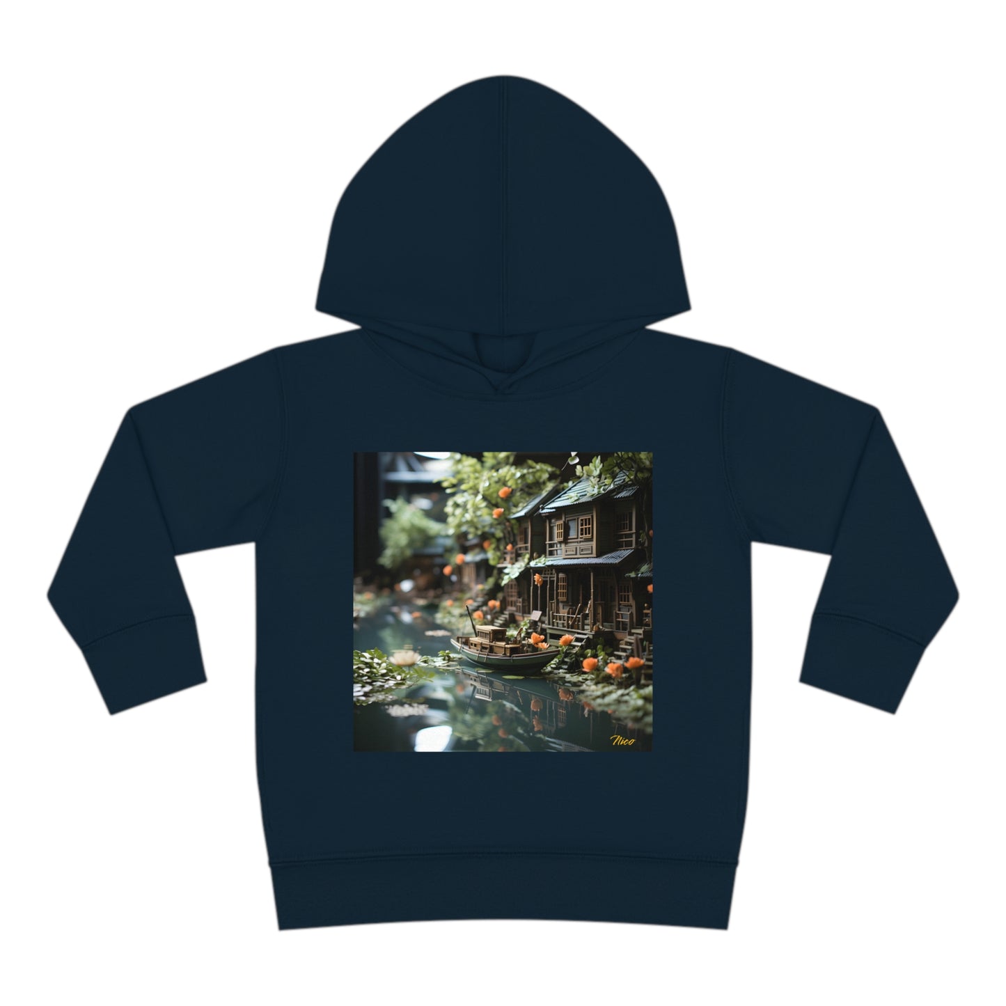 Born On A Bayou Series Print #9 Toddler Pullover Fleece Hoodie