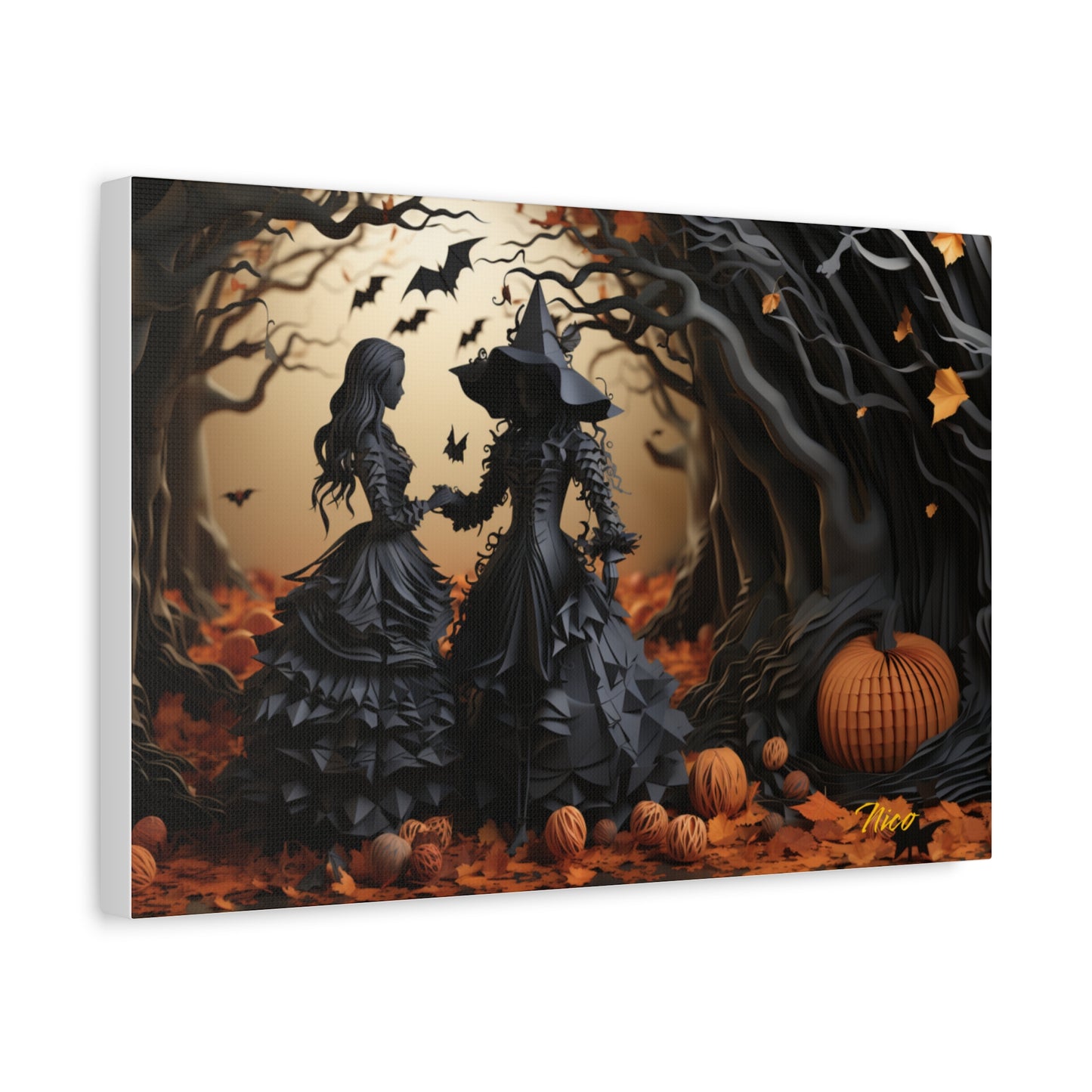 Halloween 2023 Series Print #9 - Streched Matte Canvas Print, 1.25" Thick