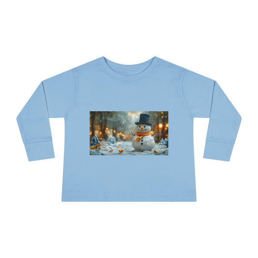 Chirstmas 2024 Series Print #11 Toddler Long Sleeve Tee