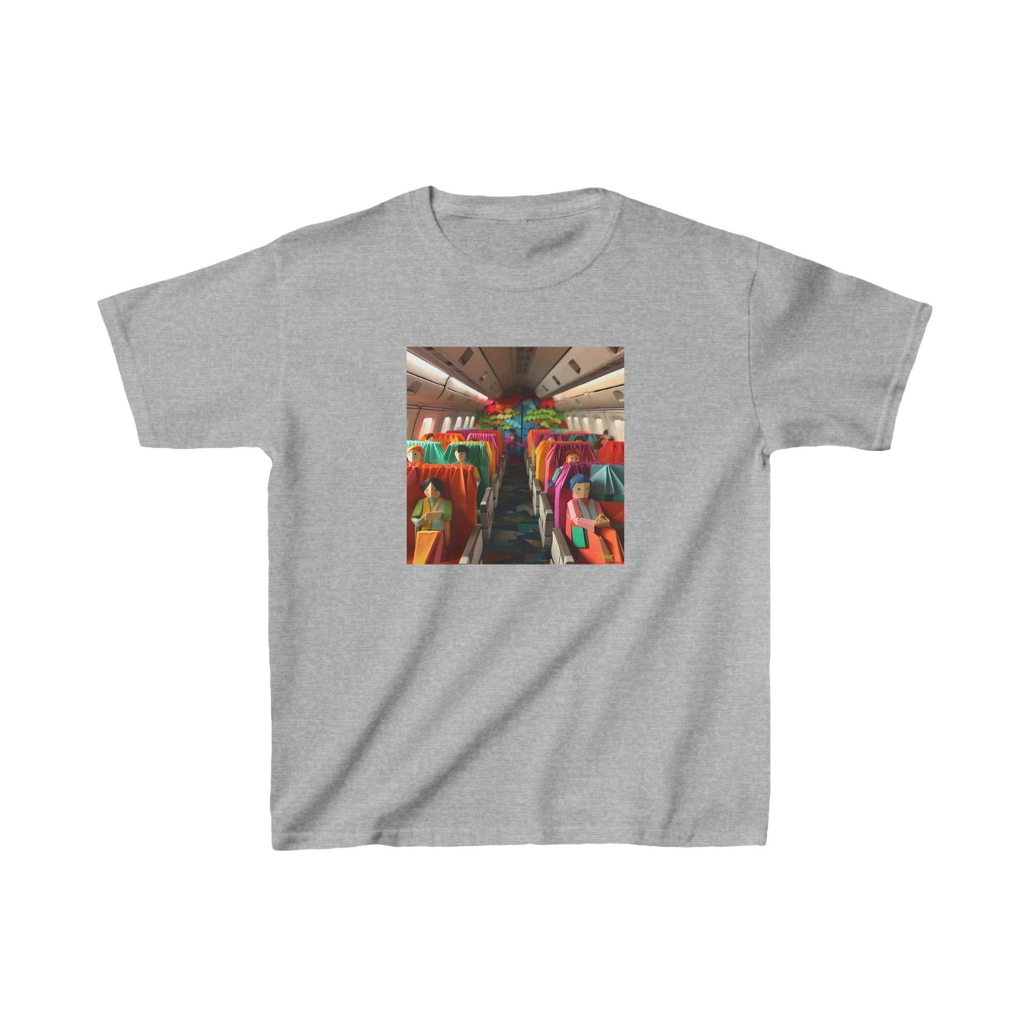 Frequent Flyer Miles Series Print #2 Kids Heavy Cotton™ Tee