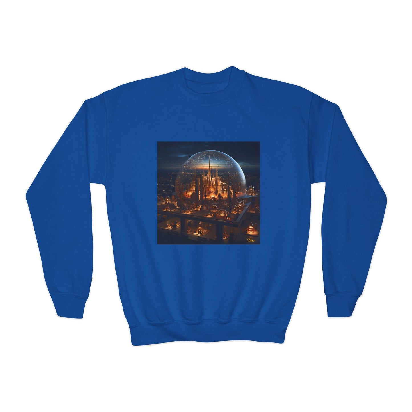 Elons' Dream Series Print #10 Youth Crewneck Sweatshirt