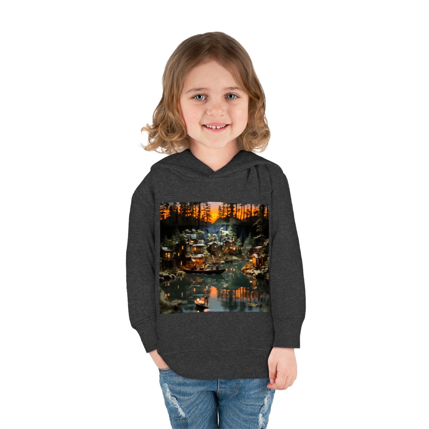 Born On A Bayou Series Print #2 Toddler Pullover Fleece Hoodie