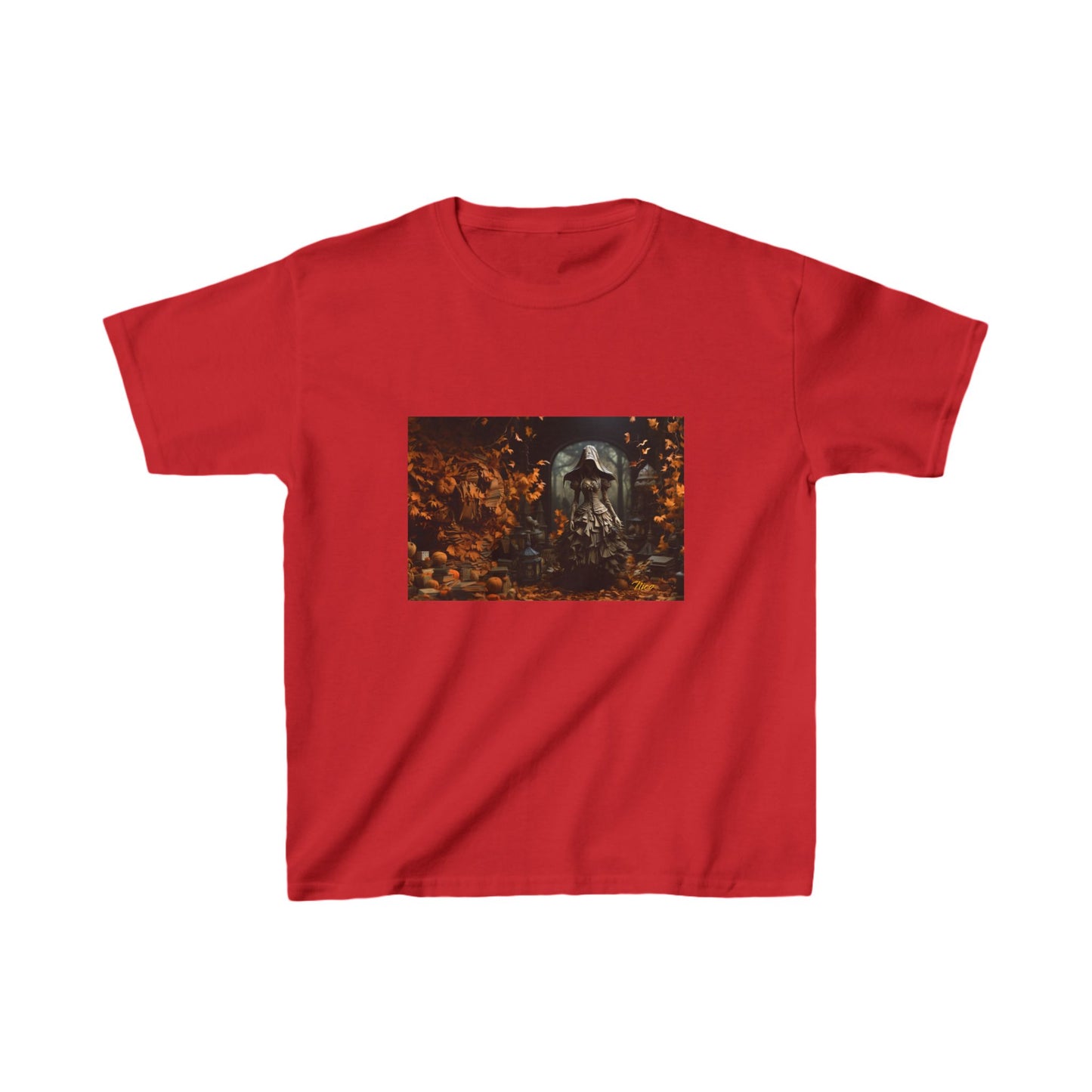 Halloween 2024 Series Print #7 Kids Heavy Cotton™ Tee