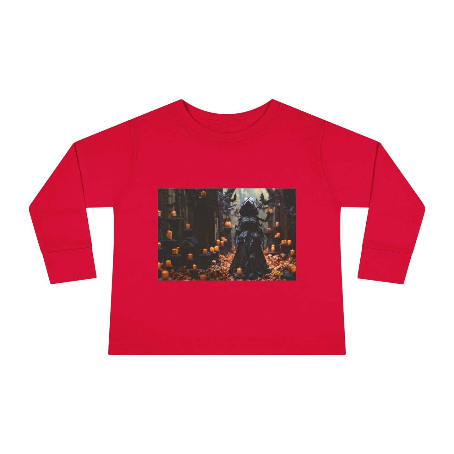 Halloween 2024 Series Print #5 Toddler Long Sleeve Tee