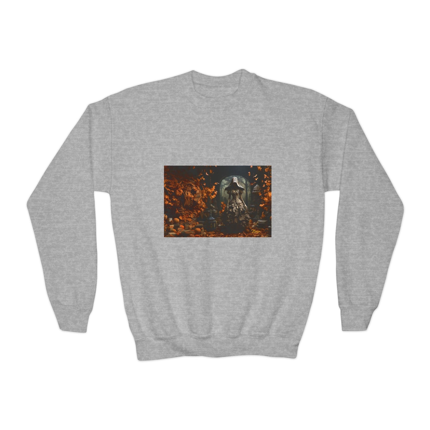 Halloween 2024 Series Print #7 Youth Crewneck Sweatshirt