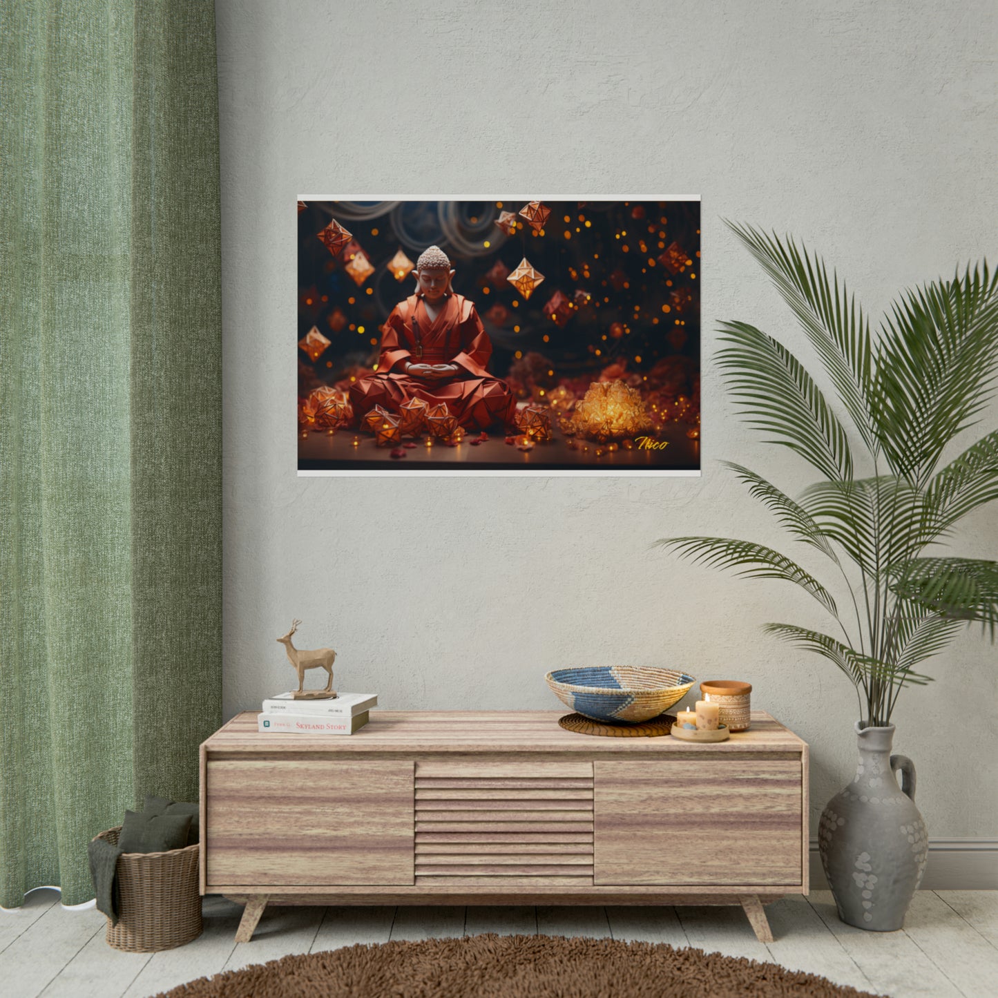 Ascending Buddha Series Print #7 - Fine Art, Matte or Semi-Gloss Print