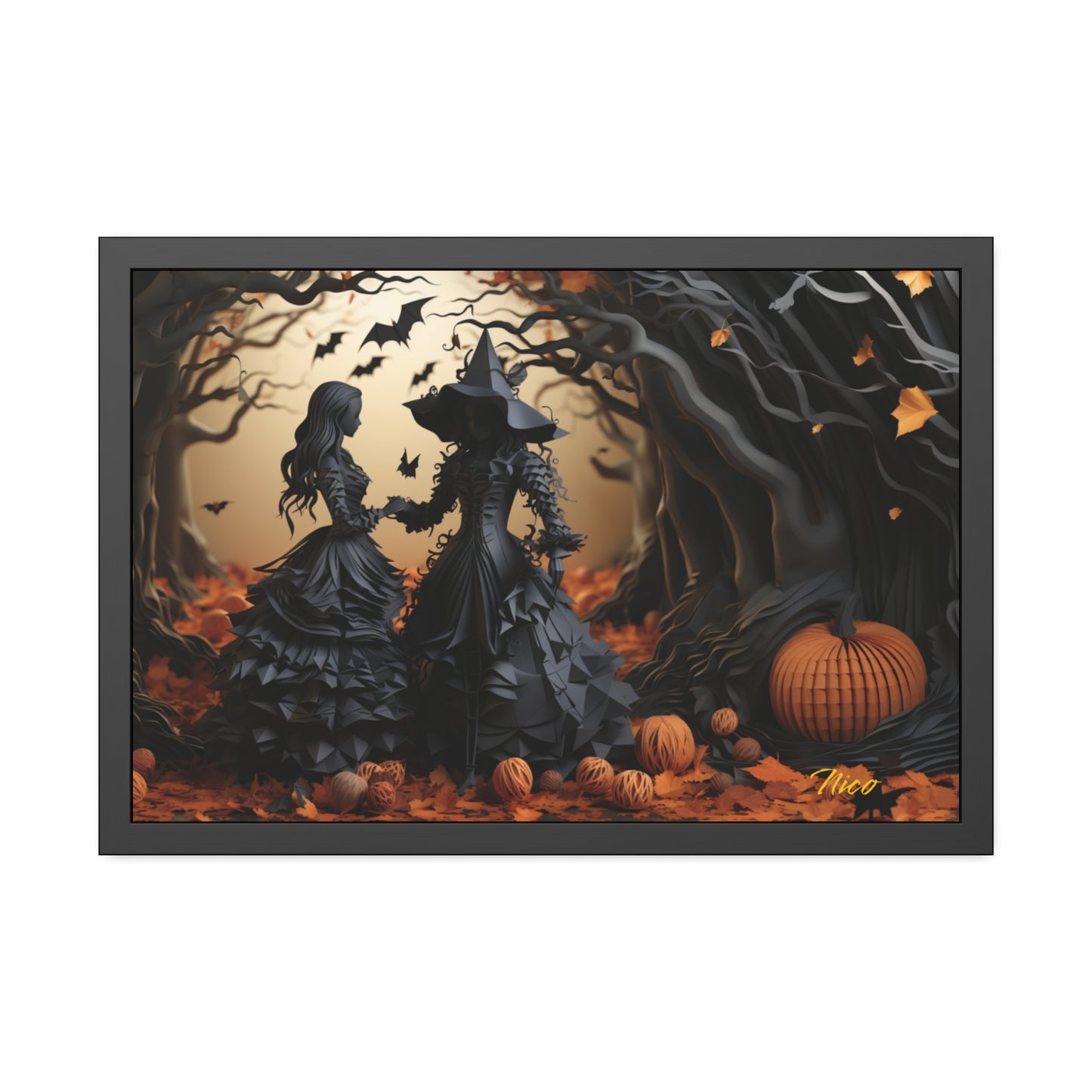 Halloween 2024 Series Print #9 - Framed Fine Art Paper Print