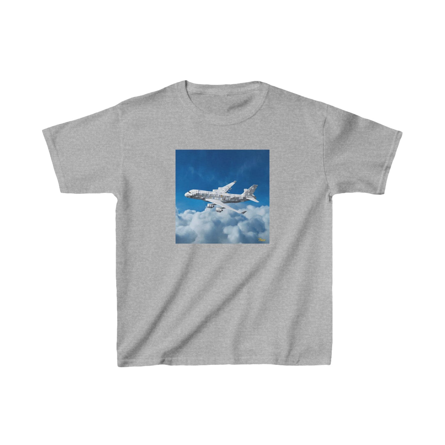 Frequent Flyer Miles Series Print #5 Kids Heavy Cotton™ Tee